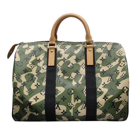 lv camo duffle bag|louis vuitton luggage bag.